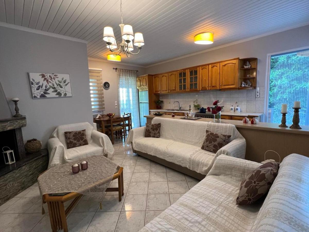 Gazena House Villa Sivros Bagian luar foto