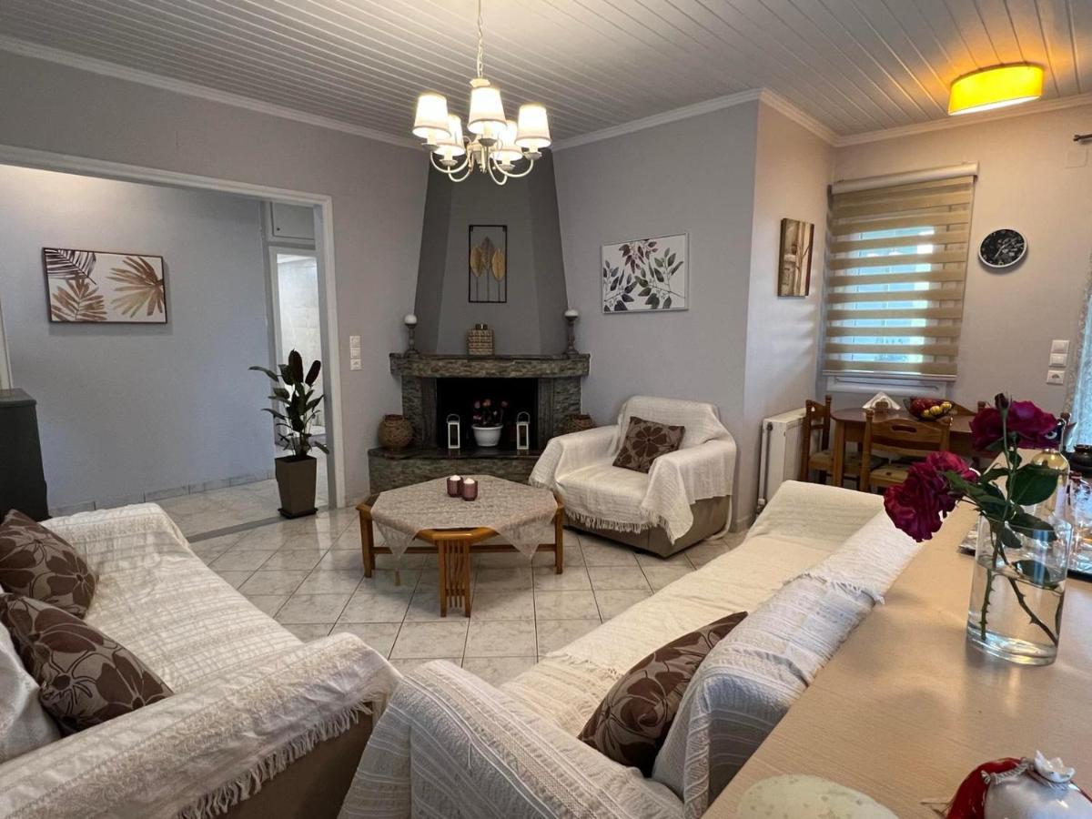 Gazena House Villa Sivros Bagian luar foto
