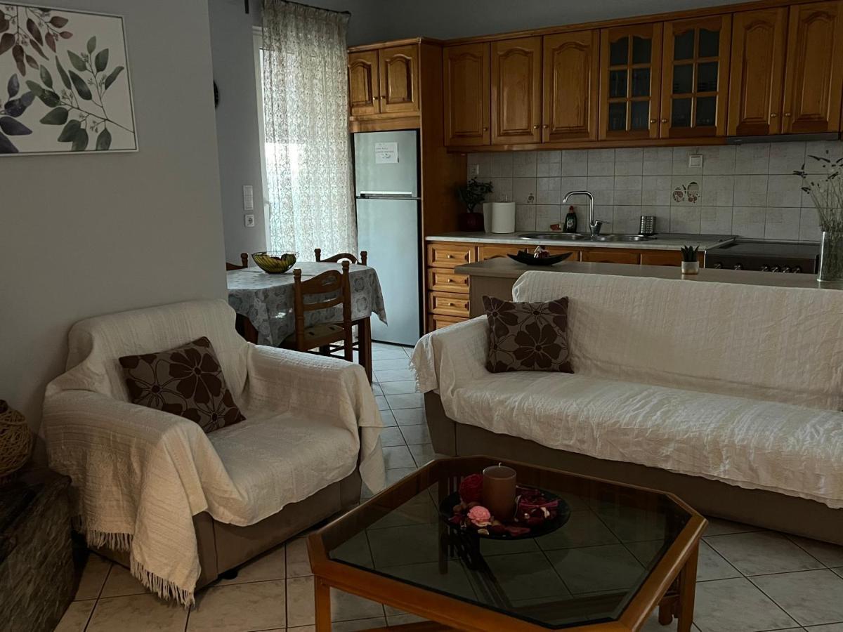 Gazena House Villa Sivros Bagian luar foto